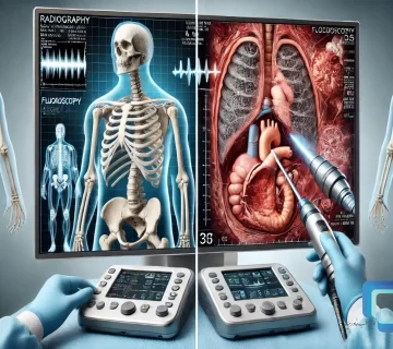 تفاوت رادیوگرافی و فلوروسکوپی